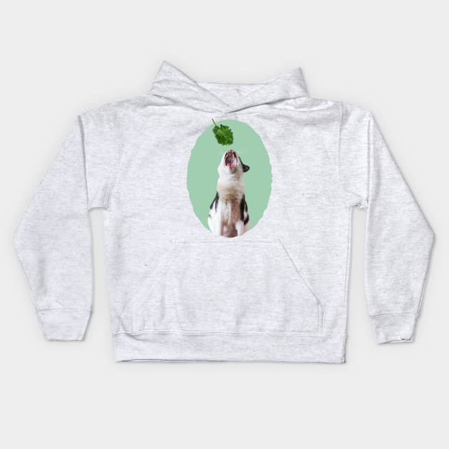 My Fav Food Is Kale Kids Hoodie by leBoosh-Designs